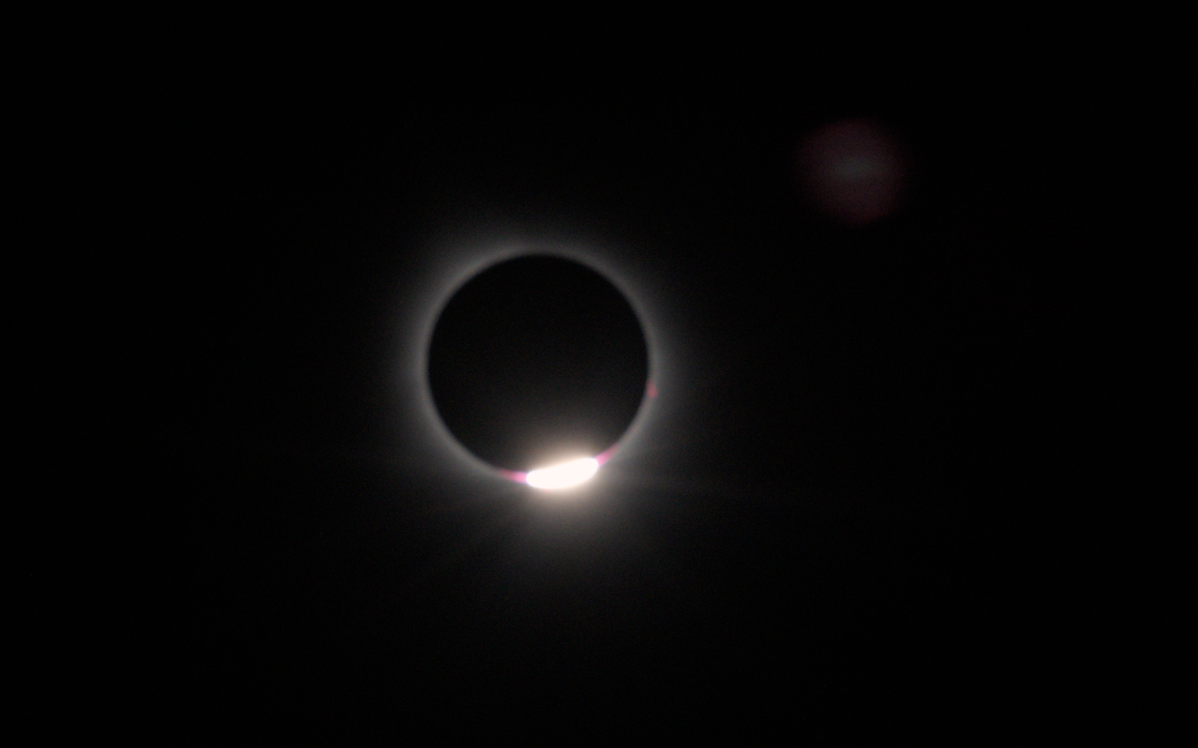 Eclipse at totality